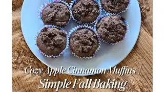 Cozy Apple Cinnamon Muffins | Simple Fall Baking 