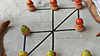 Village style pait game | indoor game | 