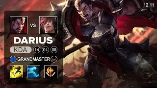 Darius vs Sett Top - EUNE Grandmaster - Patch 12.11 Season 12