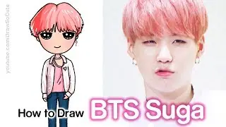 How to Draw Suga | BTS