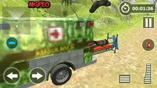 US Army Ambulance Driving Rescue Driver Simulator 2020 -Best Android GamePlay