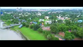 Haldia Township Riverside | Hanuman Ji Statue | Haldi River | Drone Shots | DJI Mini 3 Pro