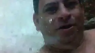 Banho de cachoeira em Mossor&oacute; RN