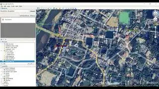 How to calculate distance & Barrier using google earth
