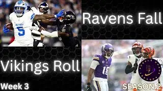 Ravens stunned by Lions, Vikings dominate Bengals &mdash; full Week 3 NFL recap and bold takes!