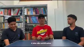 Podcast com o professor Sandro do col&eacute;gio Pedro II 