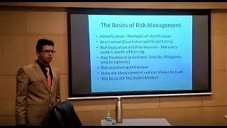 Anubhav Srivastava Training the Senior Management of NBCC on Risk Management