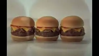 Funny Retro 2000s TV Spot - Jack N Box Song - Tiny & Bold Cowboys Tiny Burgers