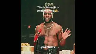 Burna Boy's recent performance. #burnaboy #WantehTV #Bestafricanmusic #music #liberiamusic #afrobeat