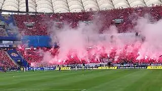 Pogoń Szczecin vs. Wisła Krak&oacute;w 02.05.24 Pyro 2 Wisla