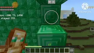 I created emerald house in mind craft