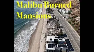 Malibu Fires Don&rsquo;t Spare The Billionaires Beach. La Plage aux Milliardaires &agrave; Malibu a Br&ucirc;l&eacute;.