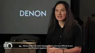 Denon 110 Anniversary &ndash; Interview with AVR-A110 Sound Master