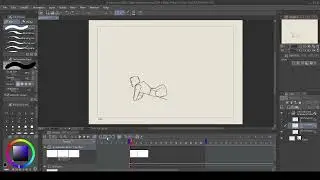 Day 129 - Art study stream (Trying some animation)