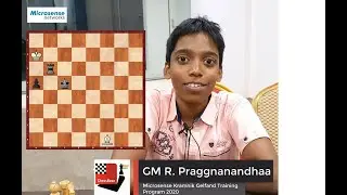 Praggnanandhaa's depth of endgame knowledge | Rook + pawn vs Bishop