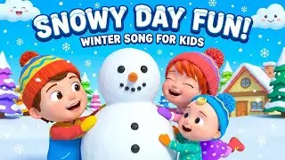❄️ It&rsquo;s a Snowy, Snowy Day! ☃️ | Winter Song for Kids | melomelon 3D Rhyme