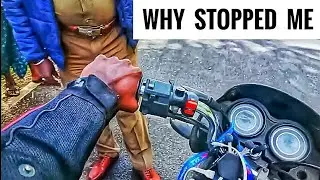 500km Solo On 100cc | Caught by police [ Megamalai - Theni ] long ride on Bajaj Platina