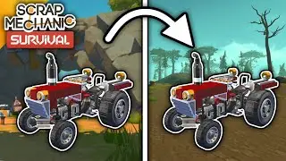 Move Survival Creations Between Worlds in Scrap Mechanic