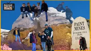 Exploring Colorful Colorado's PAINT MINES OHBROTHERSTV | Scary heights and CAVES|  family Vlog trip