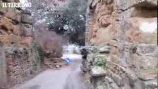 Ancora frane a Volterra   Video Il Tirreno