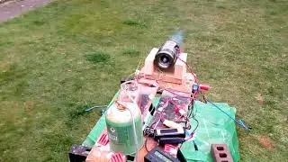 Wren 54 turbine FIRE IN THE HOLE!