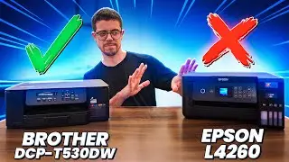 EPSON L4260 vs BROTHER DCP-T530DW: Por que Troquei de Impressora?