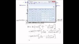 Present value of an annuity due - Example 2