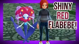 Shiny Red Flabebe Encounter and Evolving up to Shiny Red Florges! - Pokemon Legends: Z-A