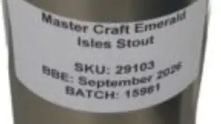 Первая дегустация пива Mastercraft Emerald Isles Stout после ферментации &mdash; набор для домашнего пи...