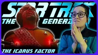 🖖STAR TREK TNG 2x14 The Icarus Factor REACTION