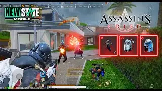 I Play use Full set ASSASSIN'S CREED | PUBG NEW STATE 🔥