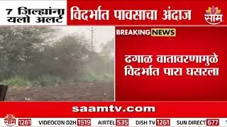 विदर्भात 7 जिल्ह्यांना आज पावसाचा यलो अलर्ट जारी! | Vidarbha Rain Alert