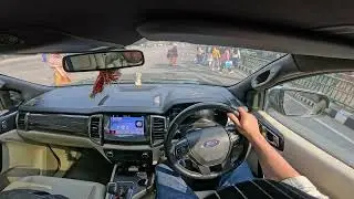 Daily Drive Vlog 4 | Ford Endeavour POV Drive | Sunday Drive | #lucknow #drive #fordendeavour #ford