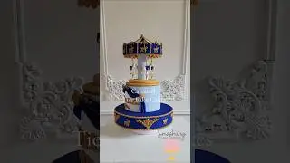Royal theme Carousel Fake Cake