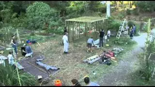 Oakhurst Community Sukkah Build 2010