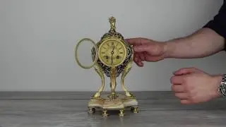 Antique Tiffany & Co. Champlev&eacute; Clock
