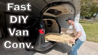 Quick RENTAL Van Conversion : Use Over and Over