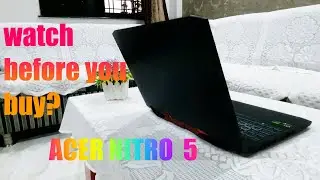 Acer Nitro 5 (2021) |  Ryzen5 5600H GTX 1650 | Acer Nitro 5 Ryzen5 Unboxing & screen bleeding test