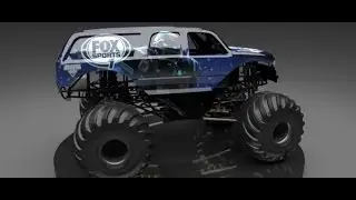 Monster Jam - Feld Motor Sports and FOX Sports Unveil the Cleatus Monster Jam Truck!