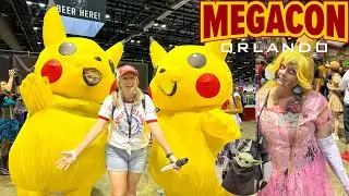 We Went to MegaCon Orlando 2023! A Real Haunted House, Characters, Cosplay, Star Wars, Art & MORE