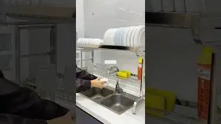 Unique home accessories and kitchen dish drying rack 😍😍 #kitchen #dish #rack #amazing #shorts