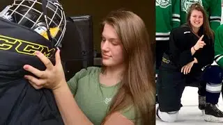 ASMR TAPPING ON MY HOCKEY GEAR