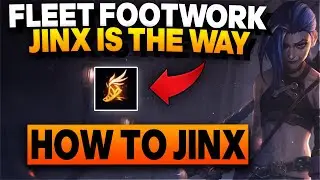 Fleet Footwork makes Jinx even more OP?! - Jinx ADC Gameplay