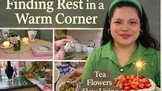 Tired from Work, Finding Comfort in Plants, Baking & my Gentle Home.