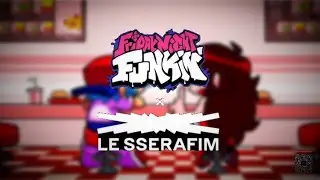 Friday Night Funkin X Le Sserafin, Sp. Collab - SPAGHETTI (Feat. J-Hope of BTS) [Clean Ver] A.Ver