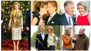 💚💚New Royal look of Belgium queen Mathilde And king Philip||romantic royal photos
