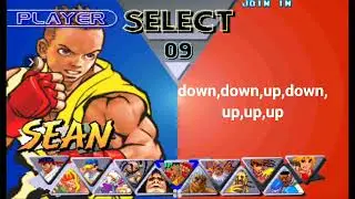How to select Akuma in Street Fighter 3 second impact Arcade