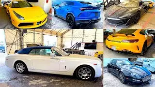 IAA Walk Around Hollywood, CA + Ferrari 488 + Rolls Royce + McLaren 600LT + AMG GT