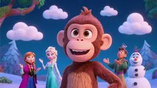 Elsa Monkey&rsquo;s Cloud Shapes 4 | Небесные приключения и веселье для детей! ✨