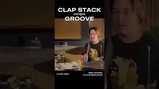แจกสูตรตีฉาบ Clap Stack ใน groove เพลง #milotantidrums #meinlcymbals #drumlesson